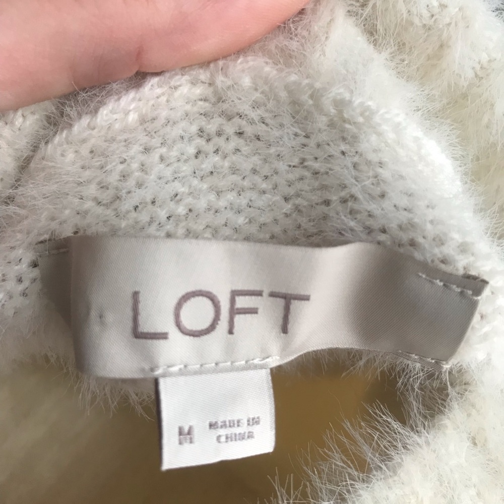 Loft- Cowl Neck, Cozy Tunic Sweater - Picture 3 of 3